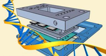 An integrated microfluidic device can sequence DNA by denaturation