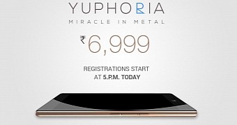 Micromax’s Yu Yuphoria Is Official, Goes on Sale on May 28 for $109