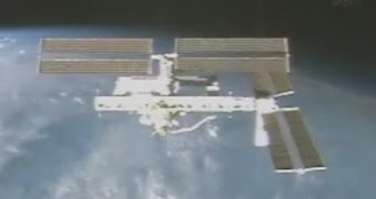 Atlantis undocks from the ISS