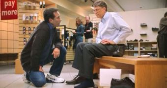 Jerry Seinfeld and Bill Gates