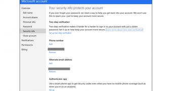 Microsoft is the latest giant to add two-step authentication to its accounts