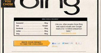 Microsoft wanted to convince users that Bing is better than Google