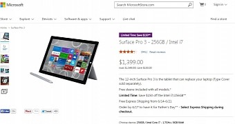 Microsoft Announces Another Big Discount on Surface Pro 3 Tablet