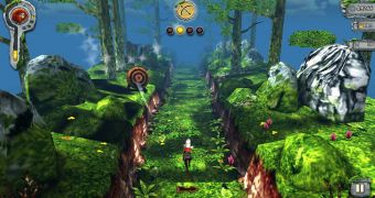 Temple Run: Brave is one of the Disney games that are already available for download
