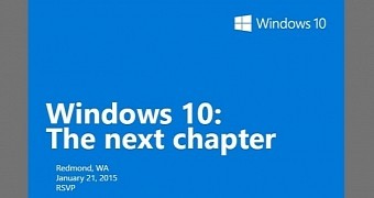 Microsoft Announces Windows 10 Event on January 21