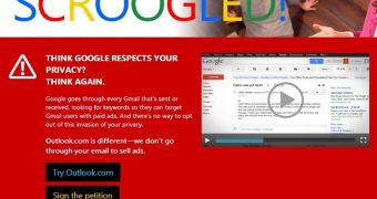 Microsoft Attacks Gmail, Launches Anti-Google Petition