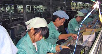 KYE factory workers