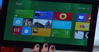 Windows 8 demoed at CES 2012