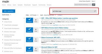The MSDN forum has received a new look