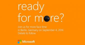 Microsoft IFA 2014 invitation