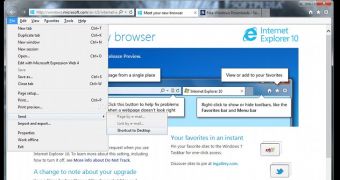 The flaw only affects IE9 and IE10, Microsoft said