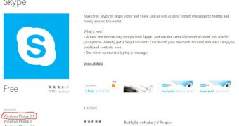 Skype download page