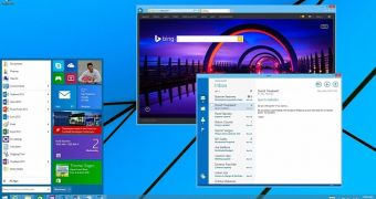 This is the new Start menu that could be part of Windows 9