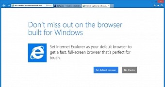 Internet Explorer in Windows 8.1