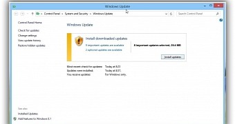 The patch is being delivered via Windows Update