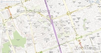 Bing Maps in South Korean