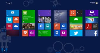 Windows 8.1 is only available from the Store right now