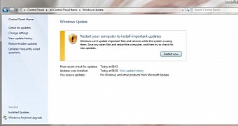 The update only affects Windows 7 64-bit