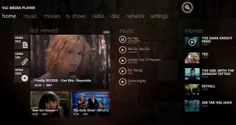 This is what VLC might look like on Windows 8