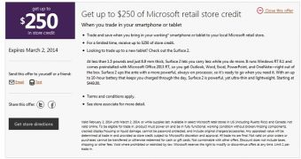 Microsoft offers store credit in exchange for old smartphones