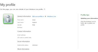 Microsoft Personal Data Dashboard Beta