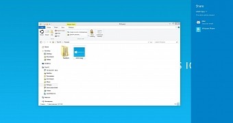 File Explorer now comes with a new sharing option in Windows 10