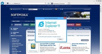 IE10 and IE11 are both getting the new version via Windows Update
