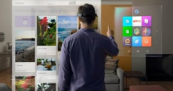 Microsoft HoloLens in action