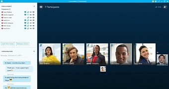 Skype for Business is fully integrated into Office