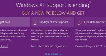 The promo is available for Windows XP exclusively