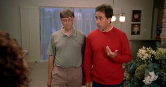 Did Gates and Seinfeld pinch the leather giraffe from Cabo San Lucas?