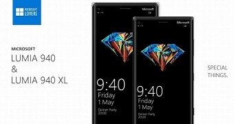 Lumia 940 and Lumia 940 XL concept phones