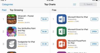 Microsoft apps are holding the top spots in the App Store