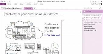 Microsoft OneNote 2013 on Windows