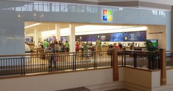 Microsoft currently has 84 stores in the US and Canada