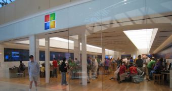 This is Microsoft's second store in Massachusetts