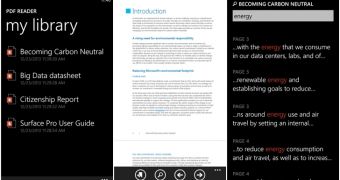 PDF Reader for Windows Phone (screenshots)