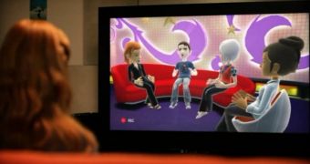 Chat with your friends through Avatar Kinect