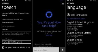 Cortana in India (screenshots)