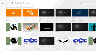 The official VLC app is yet to be ported to Windows 8, but several clones are already there