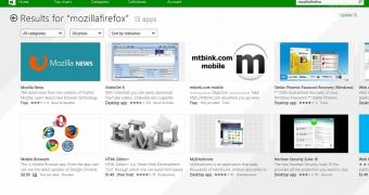The fake MozillaFirefox app is no longer in the store