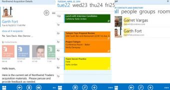 Outlook Web Access for Android (screenshots)