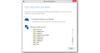 The SkyDrive client comes with improved performance on Windows