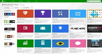 The new MSN apps are already available for download