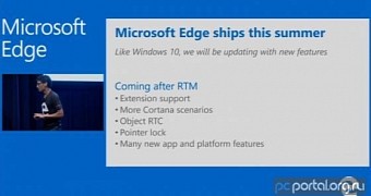 These are the features to come into Edge after RTM