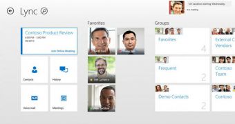 Lync comes with new features and bug fixes on Windows 8