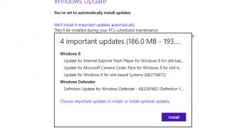 Updates are delivered via Windows Update