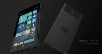 Microsoft Surface phone concept