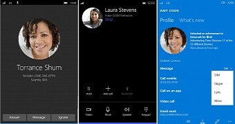 Microsoft Shows New Phone App, Contact, Call History UI in Windows 10 for Phones