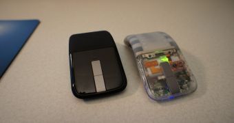 Microsoft Shows Prototype Arc Touch Mouse